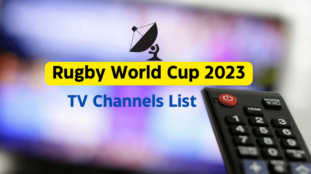 2023 Rugby World Cup TV Channel