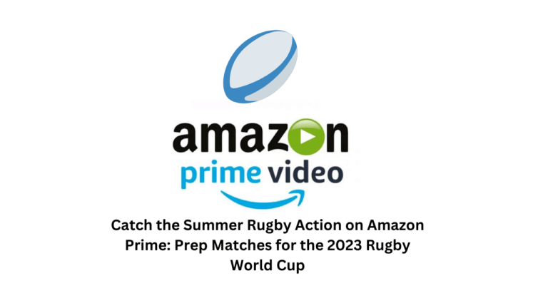 Watch England’s Rugby World Cup warm-up games on Amazon Prime